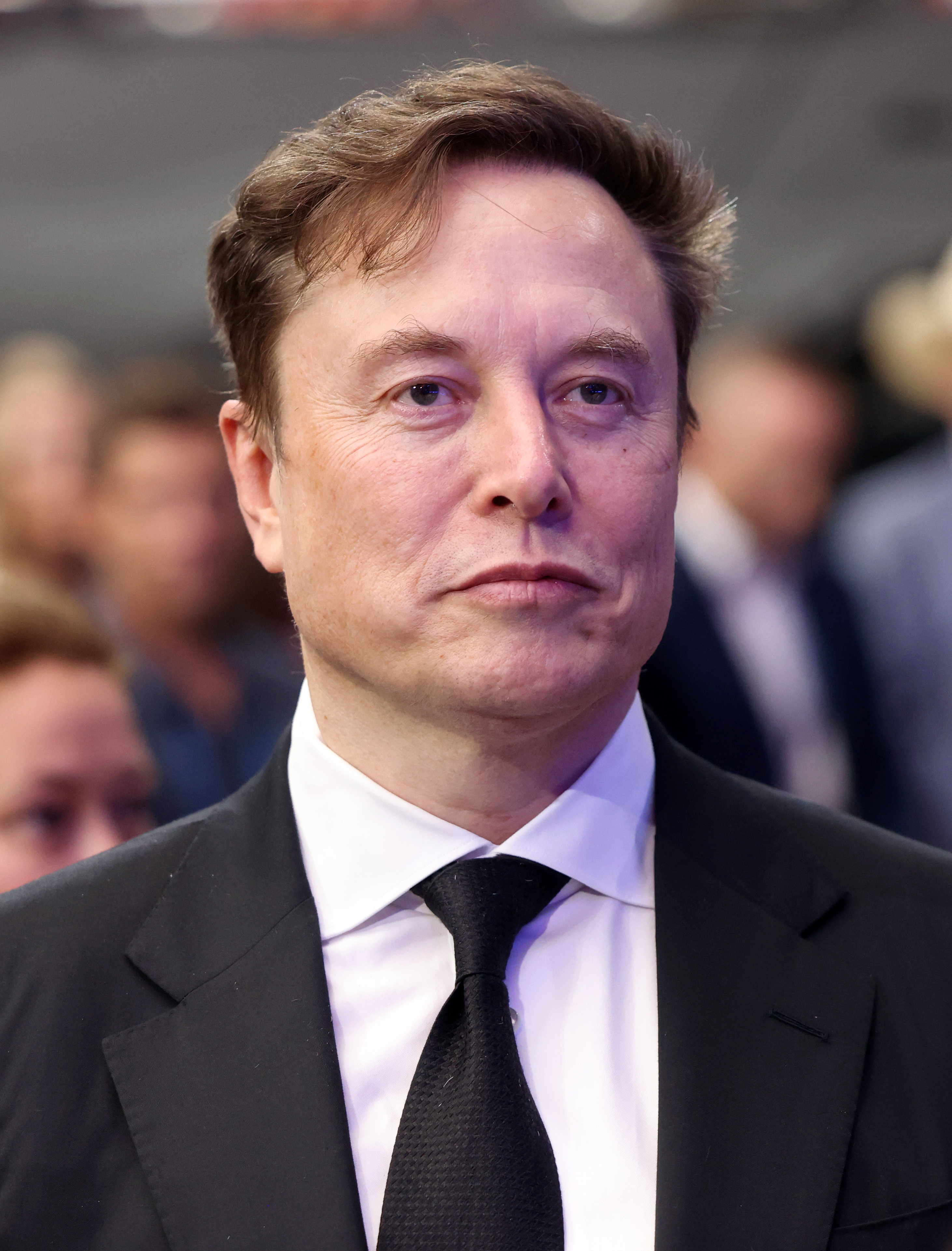 Portrait of Elon Musk.