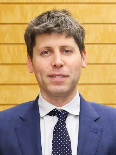 Portrait of OpenAI CEO Sam Altman.